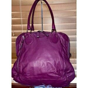 Gorgeous xl Tods Pink/Purple Zipper Crossbody Shoulderbag Rare